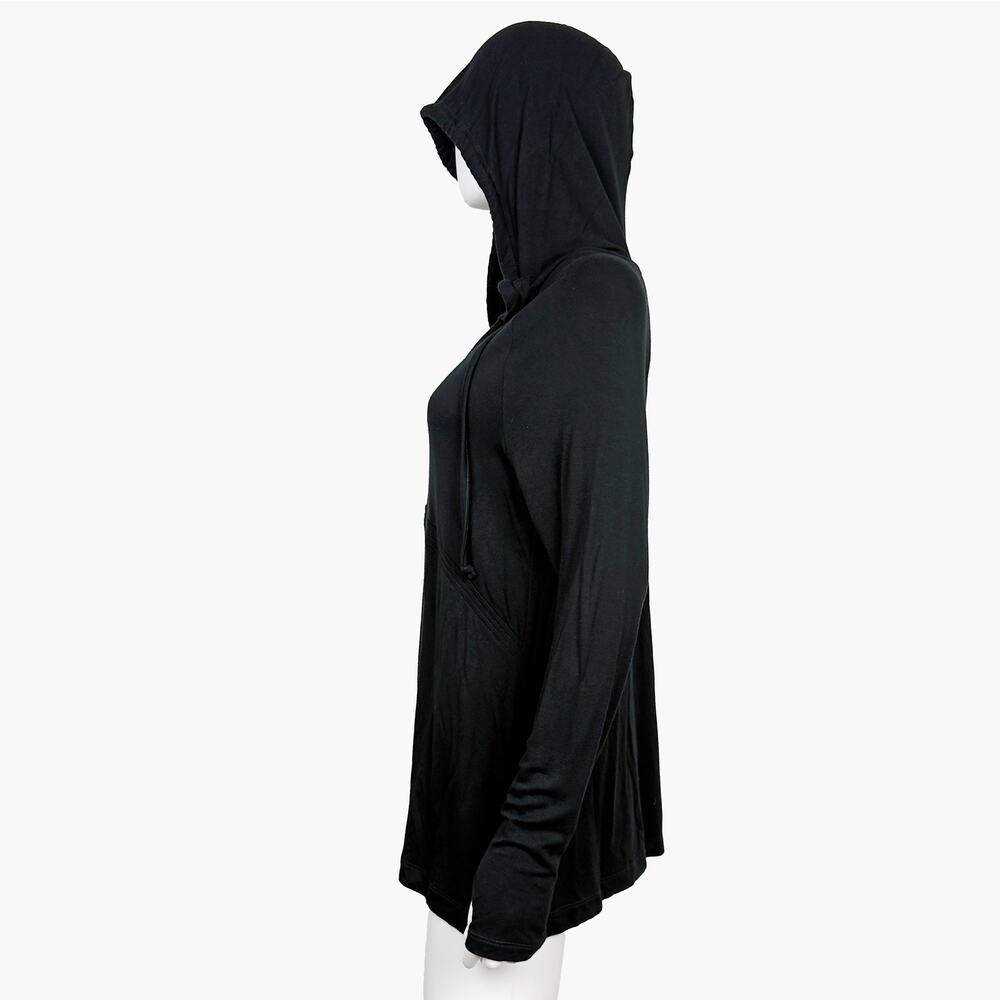 CABI Fireside Long-Sleeve Pullover Hoodie Sweatshirt (Black | Size S) - Picture 5 of 10